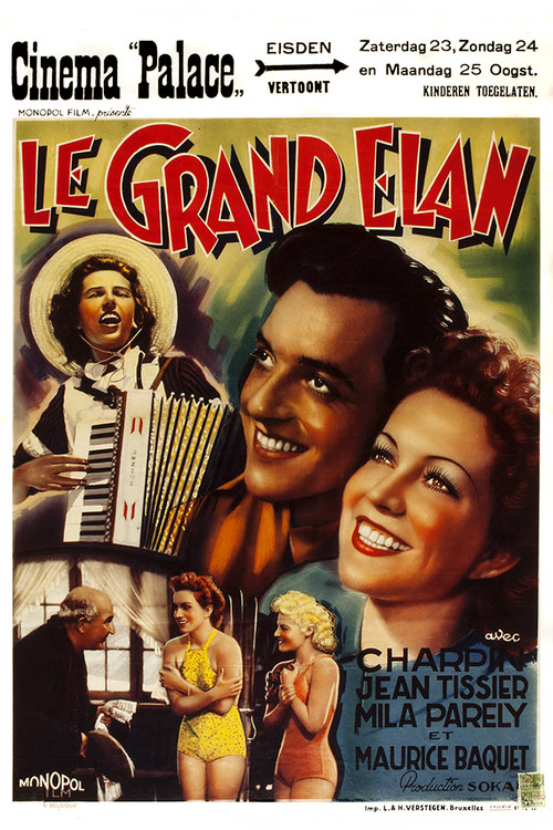 Movie poster for They Met on Skis (1940)