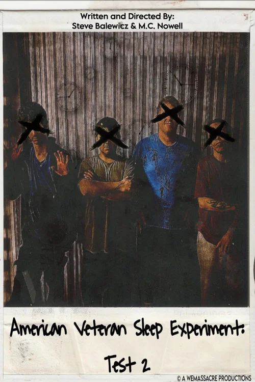 Movie poster for The American Veteran Sleep Experiment: Test 2 (2026)