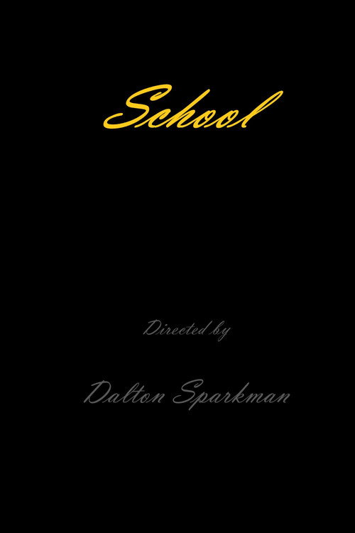 Movie poster for School (2022)
