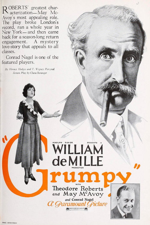 Movie poster for Grumpy (1923)