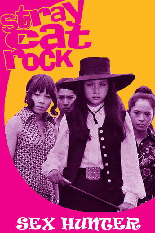 Movie poster for Stray Cat Rock: Sex Hunter (1970)