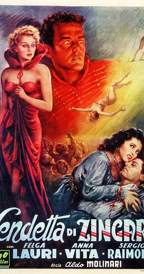 Movie poster for Vendetta di zingara (1950)
