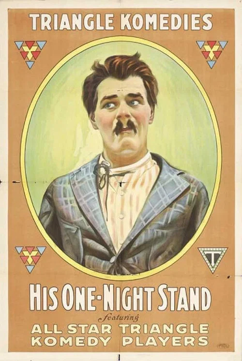Movie poster for His One Night Stand (1917)