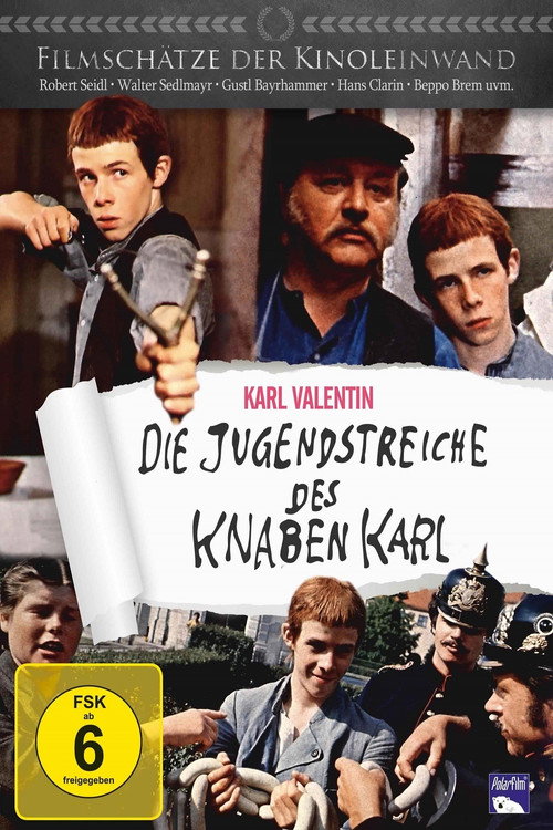 Movie poster for Die Jugendstreiche des Knaben Karl (1977)
