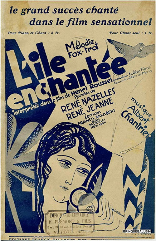 Movie poster for L'Ile enchantée (1927)