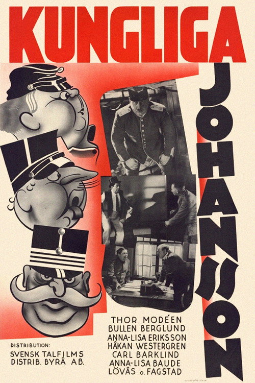 Movie poster for Kungliga Johansson (1934)