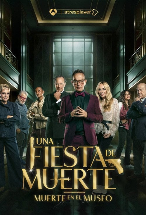 Series poster for Una fiesta de muerte: Muerte en el museo (2026)