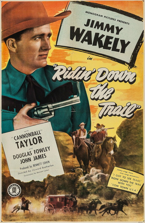 Movie poster for Ridin' Down the Trail (1947)