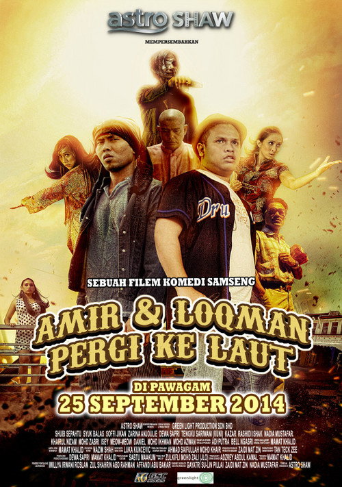 Movie poster for Amir & Loqman Pergi Ke Laut (2014)
