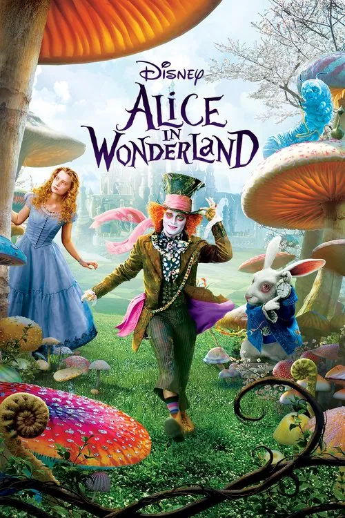Movie poster for Alice in Wonderland (2010)
