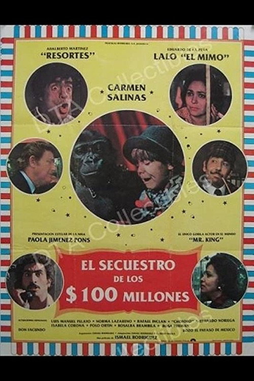 Movie poster for El secuestro de los cien millones (1980)