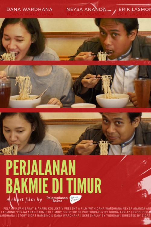 Movie poster for Bakmie journey in the east (2023)