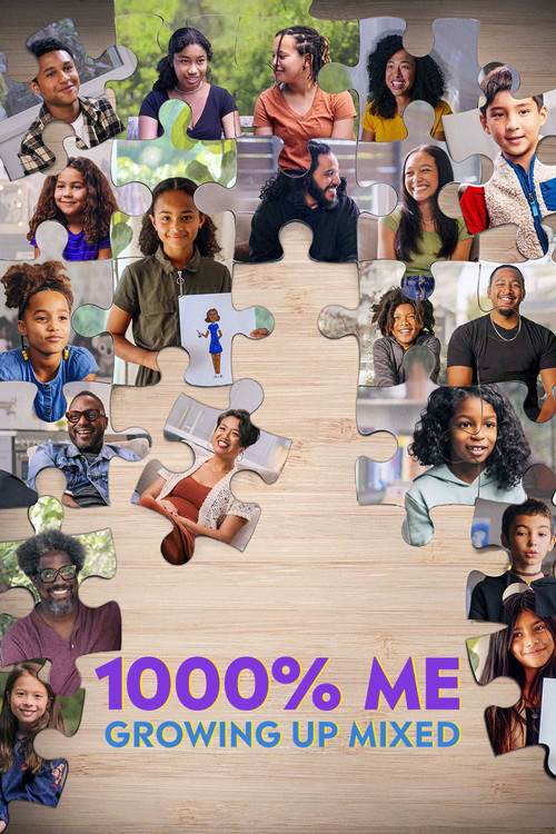 Movie poster for 1000% Me: Growing Up Mixed (2023)