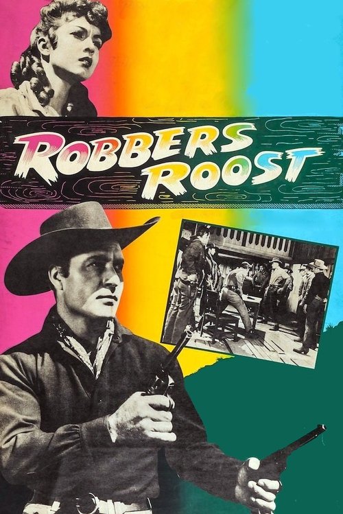 Movie poster for Robbers' Roost (1955)