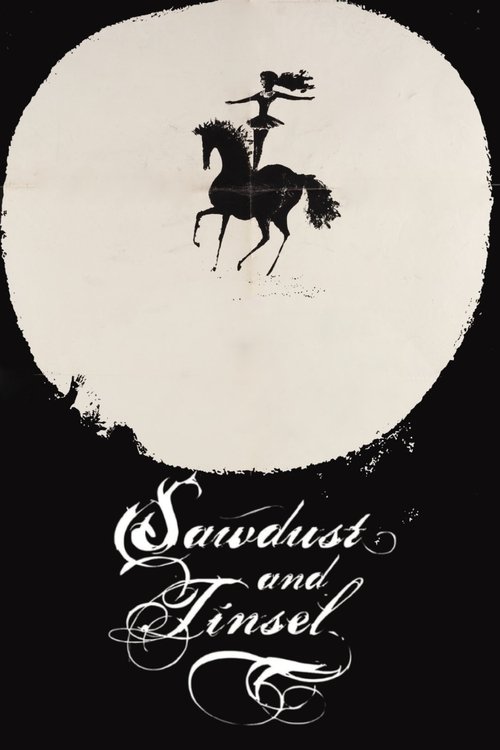 Movie poster for Sawdust and Tinsel (1953)