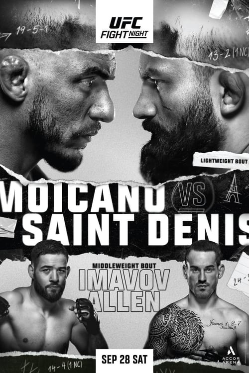 Movie poster for UFC Fight Night 243: Moicano vs. Saint Denis (2024)