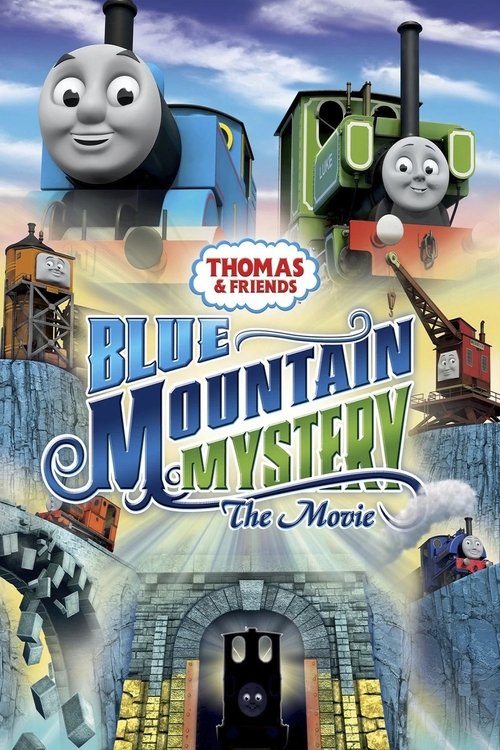 Movie poster for Thomas & Friends: Blue Mountain Mystery (2012)