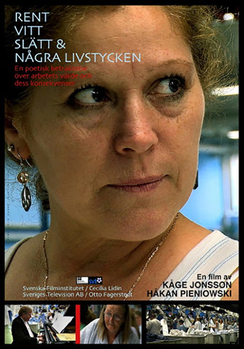 Movie poster for Rent, vitt, slätt och några livstycken (2014)