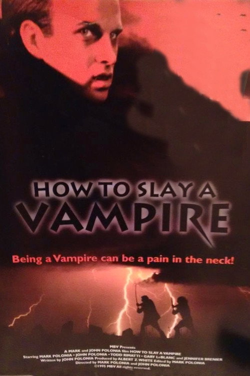 Movie poster for How to Slay a Vampire (1995)