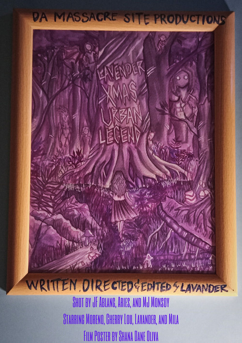 Movie poster for Lavender Xmas: urban legend (2021)