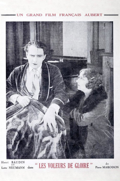 Movie poster for Les voleurs de gloire (1926)