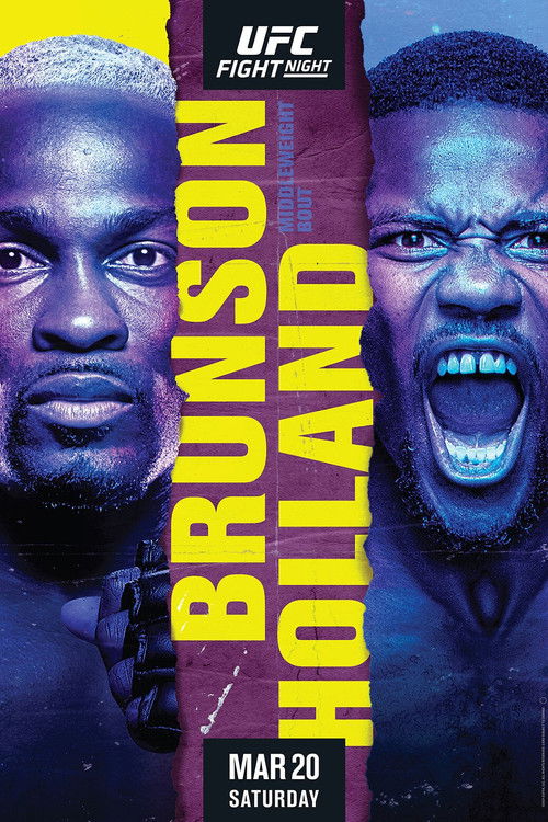 Movie poster for UFC on ESPN 21: Brunson vs. Holland (2021)