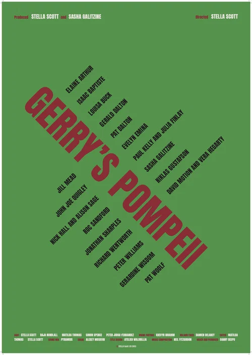 Movie poster for Gerry's Pompeii (2023)