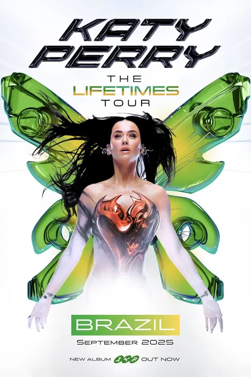 Movie poster for Katy Perry: The Lifetimes Tour - Live from The Town 2025 (2025)