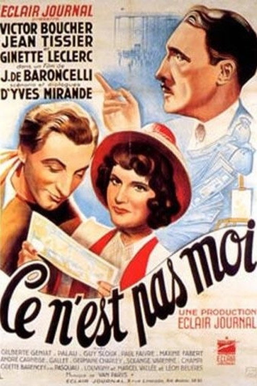 Movie poster for Ce n'est pas moi (1941)