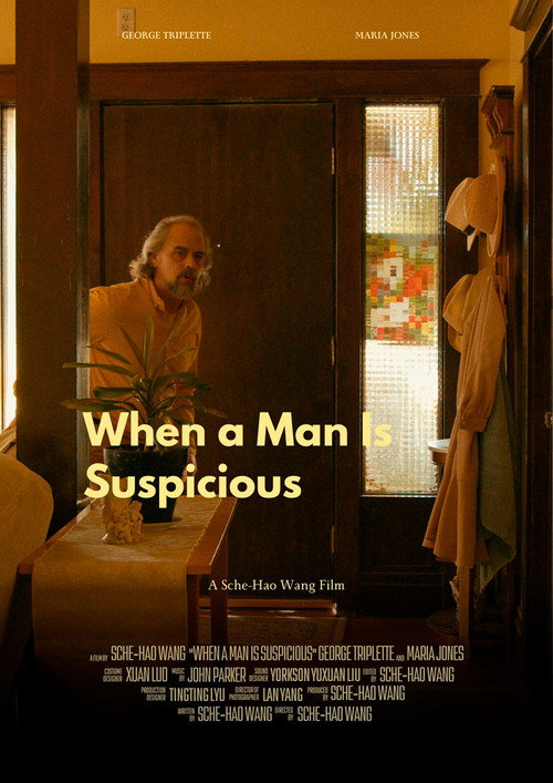 Movie poster for When a man is suspicious