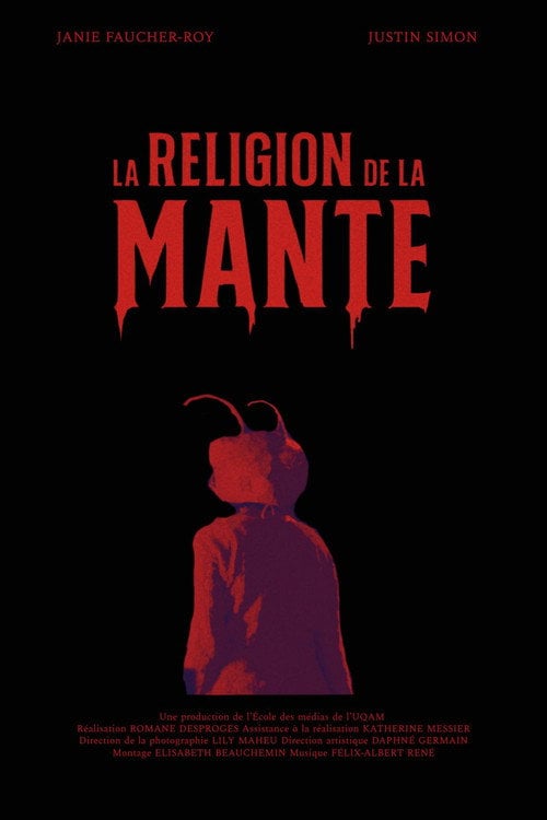 Movie poster for La religion de la mante
