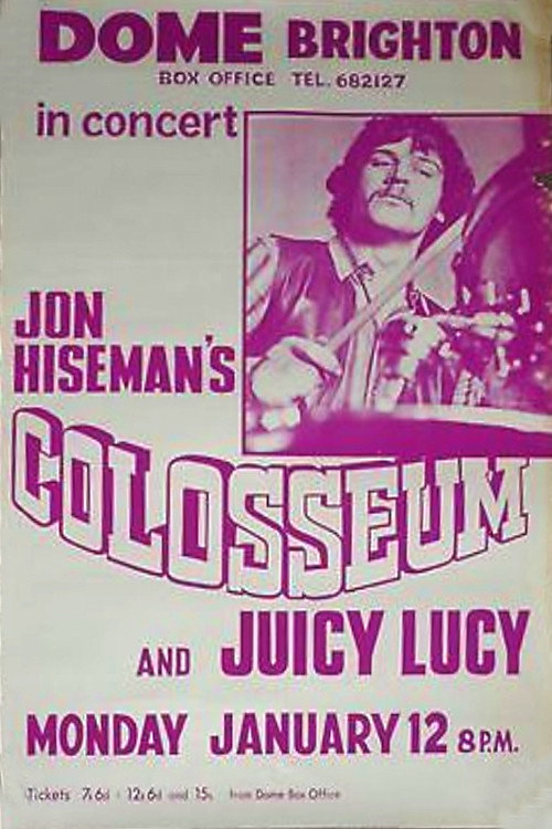 Movie poster for Colosseum and Juicy Lucy (1970)