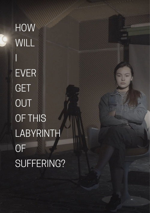 Movie poster for "How Will I Ever Get Out of This Labyrinth of Suffering?" (2023)