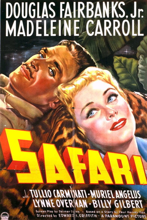 Movie poster for Safari (1940)