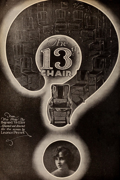 Movie poster for The Thirteenth Chair (1919)