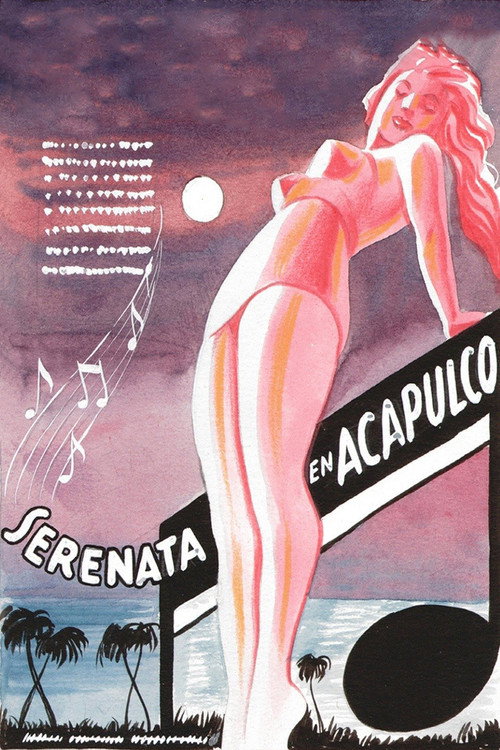 Movie poster for Serenata en Acapulco (1951)