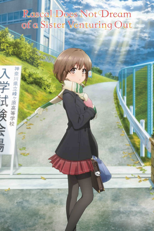Movie poster for Rascal Does Not Dream of a Sister Venturing Out (2023)