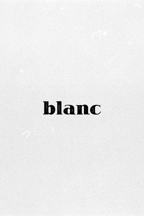 Movie poster for Blanc (1975)
