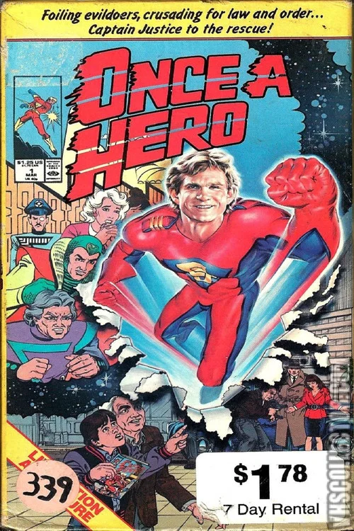 Movie poster for Once a Hero (1987)