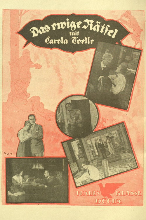 Movie poster for Das ewige Rätsel (1919)