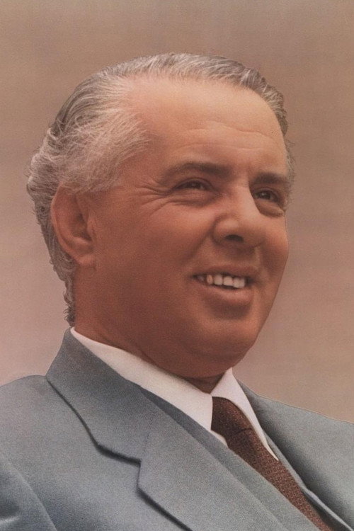 Photo of Enver Hoxha, Acting