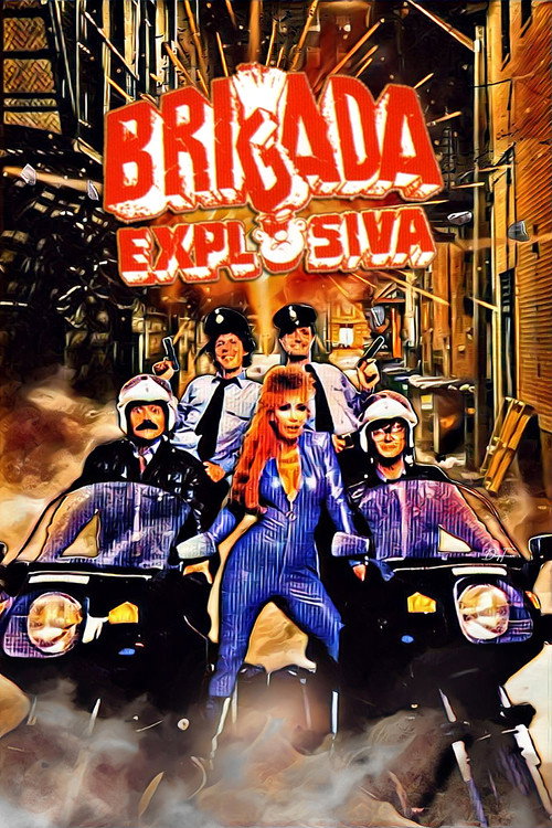 Movie poster for Explosive Brigade (1986)