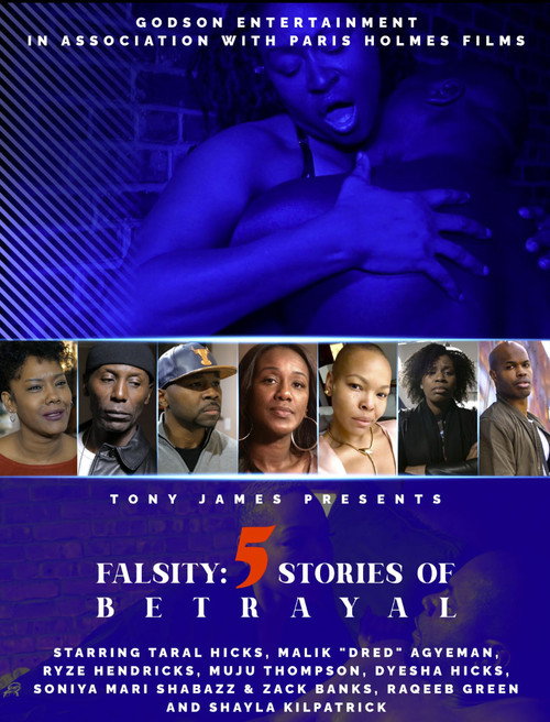 Movie poster for Falsity: 5 Stories of Betrayal (2019)