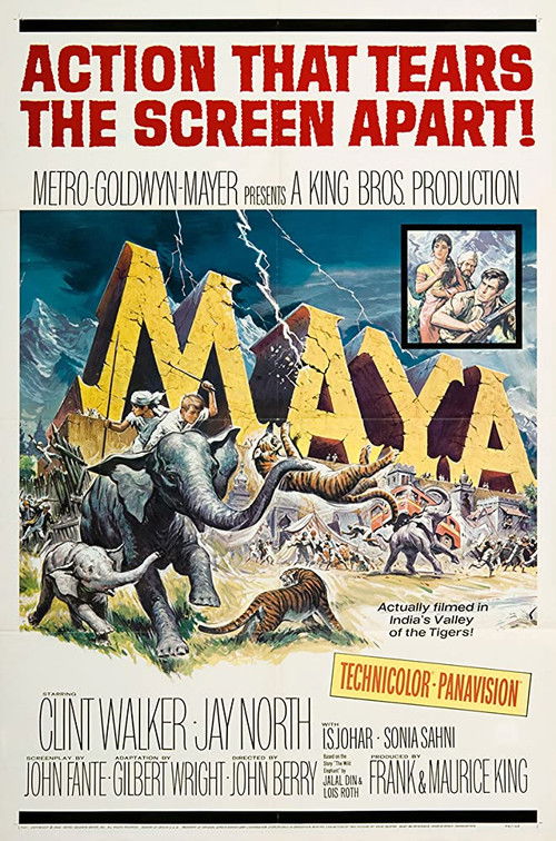 Movie poster for Maya (1966)