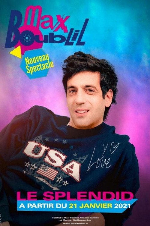 Movie poster for Max Boublil : Nouveau spectacle (2021)