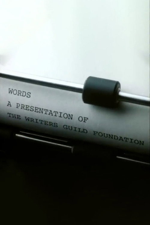 Movie poster for Words (1987)