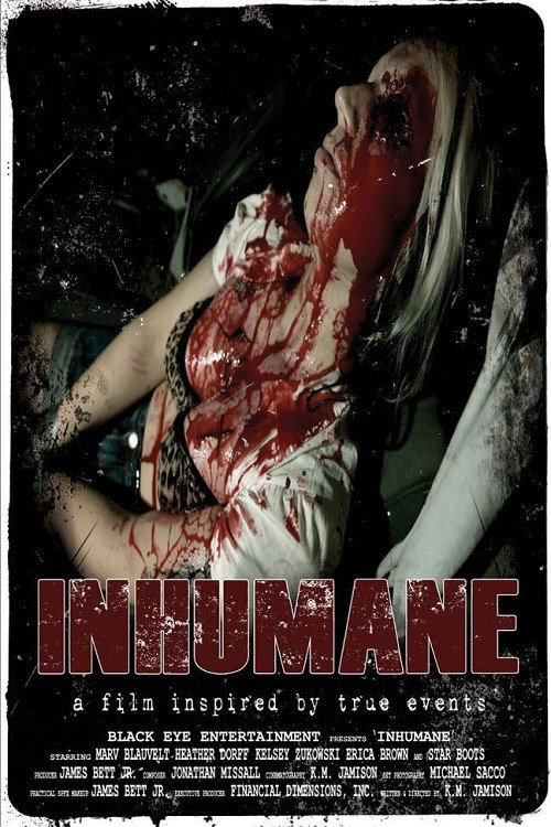 Movie poster for Inhumane (2015)