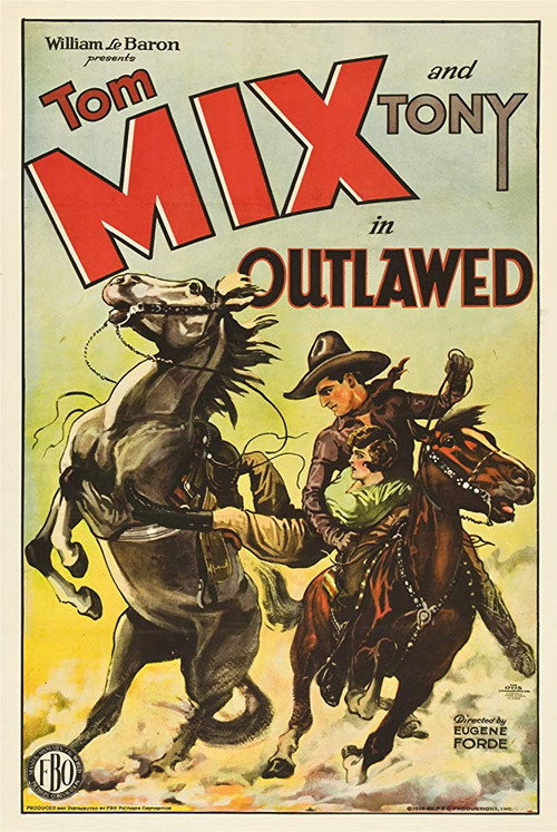 Movie poster for Outlawed (1929)
