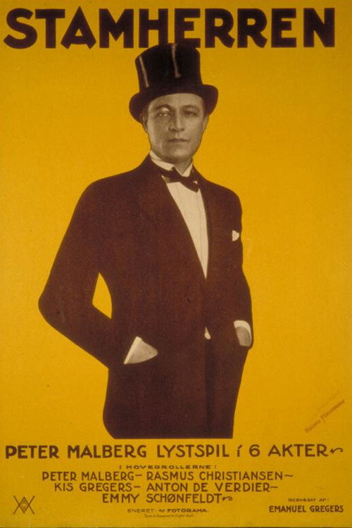 Movie poster for Stamherren (1925)