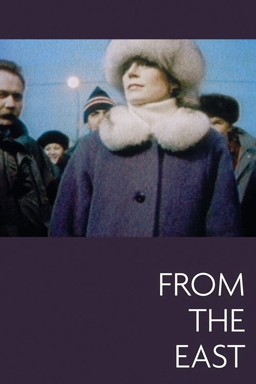 Movie poster for From the East (1993)